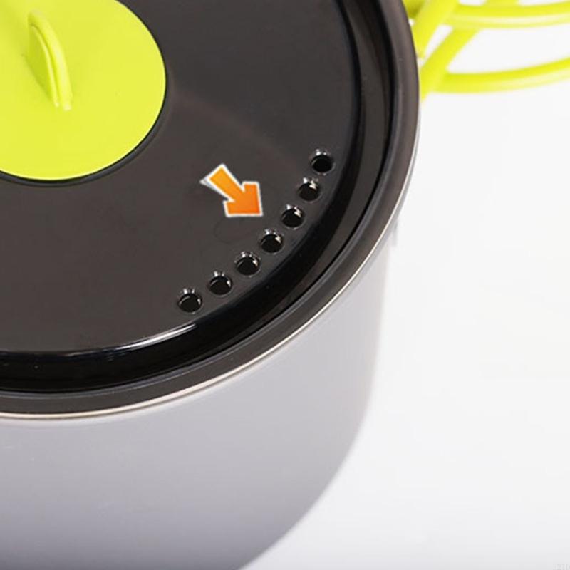 Camping Cooking Pot With Lid - Camping Pots Outdoor Cooking Pots with