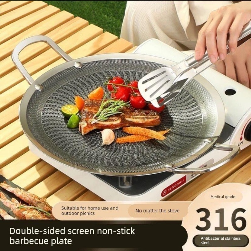 Camping Cooking Fire - 316 Stainless Steel Multifunctional Cooking BBQ