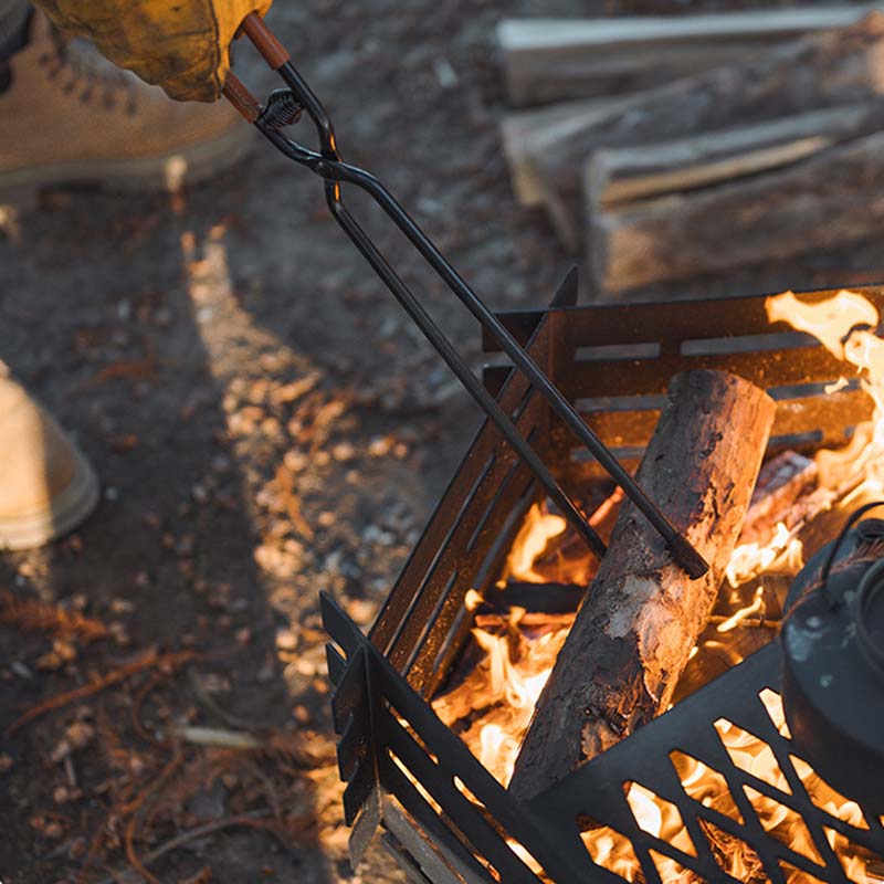 Camping Cooking Fire - ShineTrip New Outdoor Camping Fire Poker