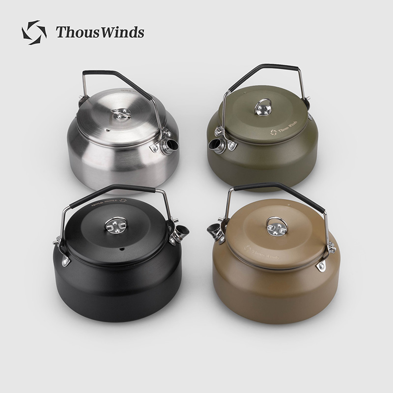Camping Cooking Ware - Thous Winds Outdoor Camping Kettle, Portable