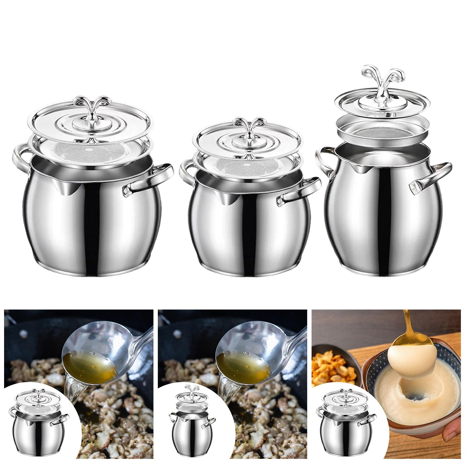 Camping Cooking Container - Grease Container Versatile Heat Resistant Grease