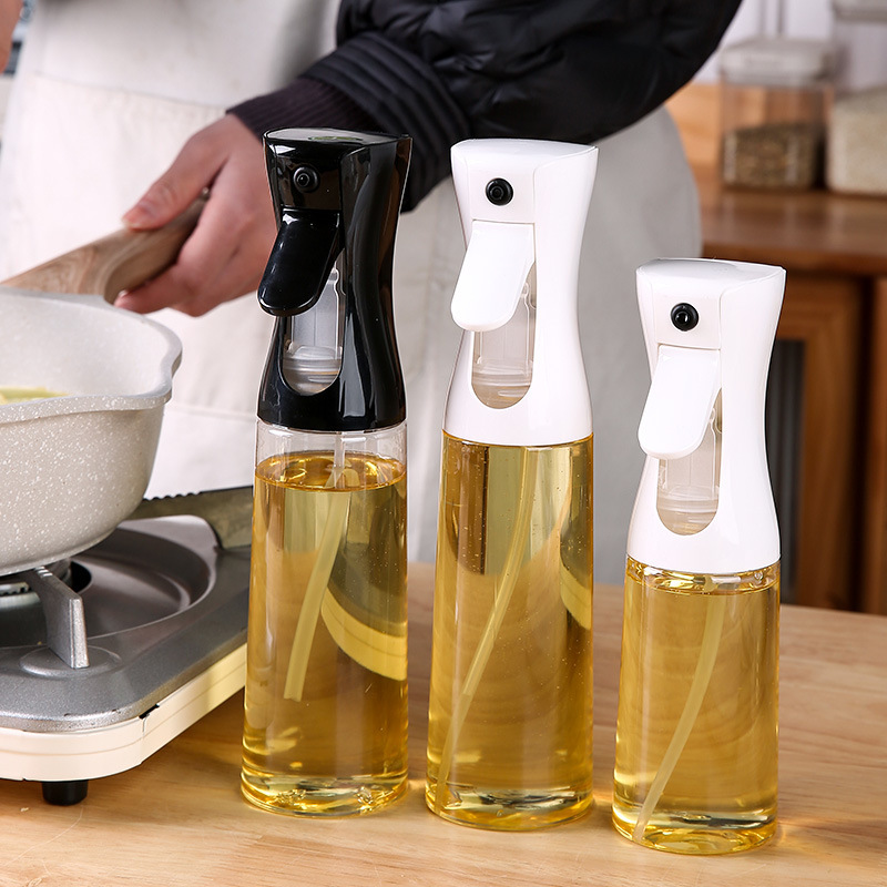 Camping Cooking Container - 200/300/500ml Oil Spray Bottle Kitchen BBQ