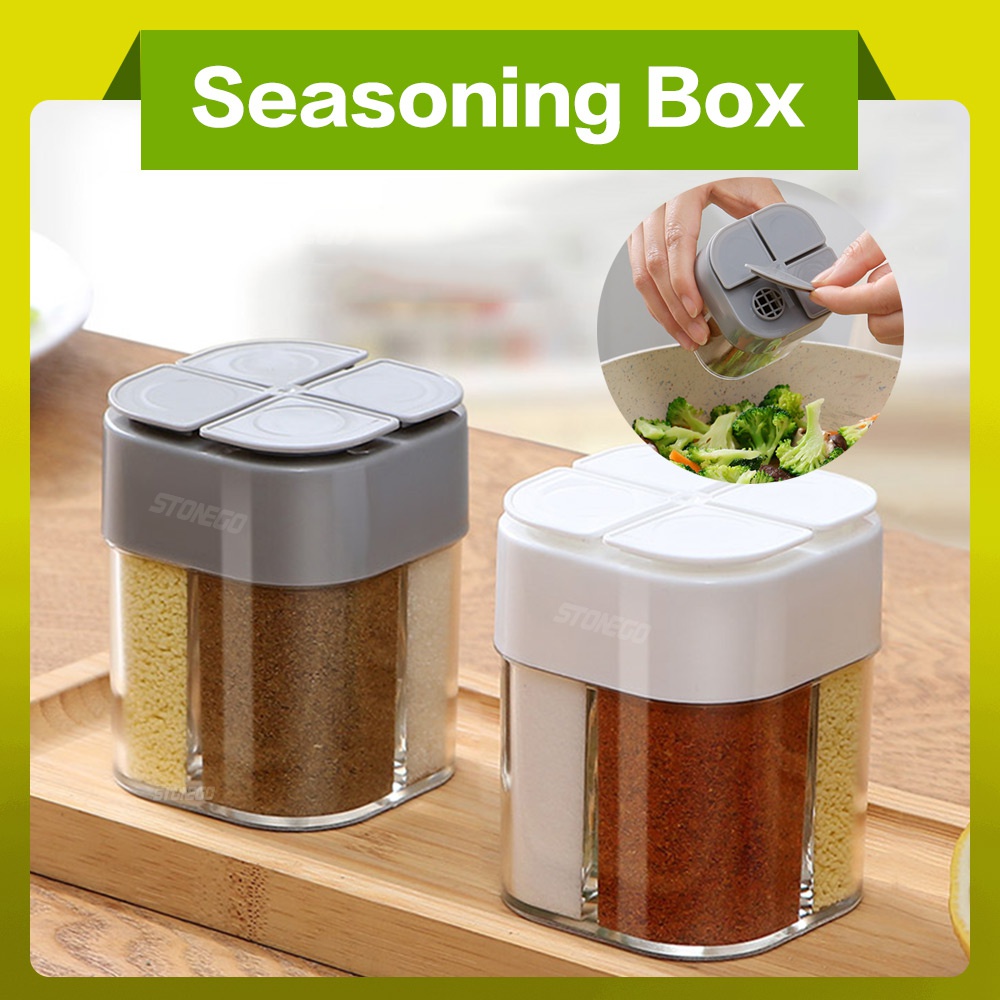 Camping Cooking Container - 4 in 1 Plastic Dispenser Camping