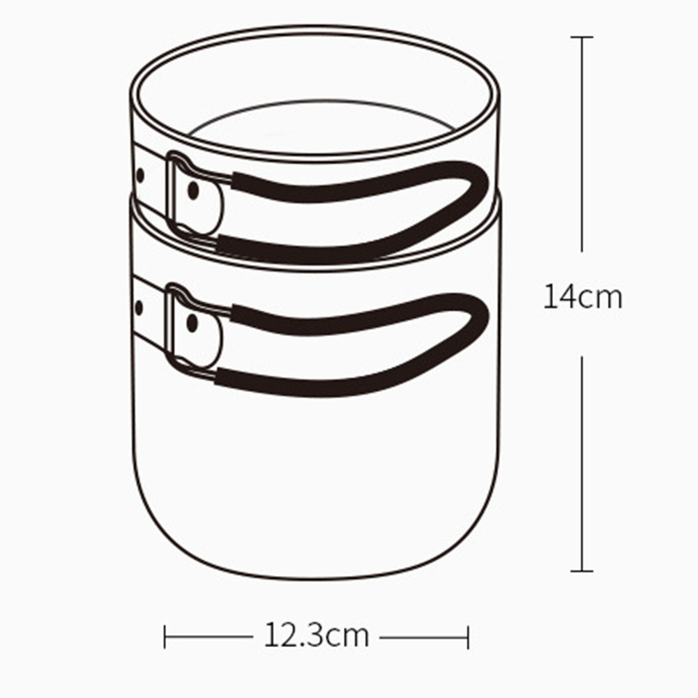 Camping Cooking Gifts - Christmas Gifts Outdoor Cooking Gear Stackable