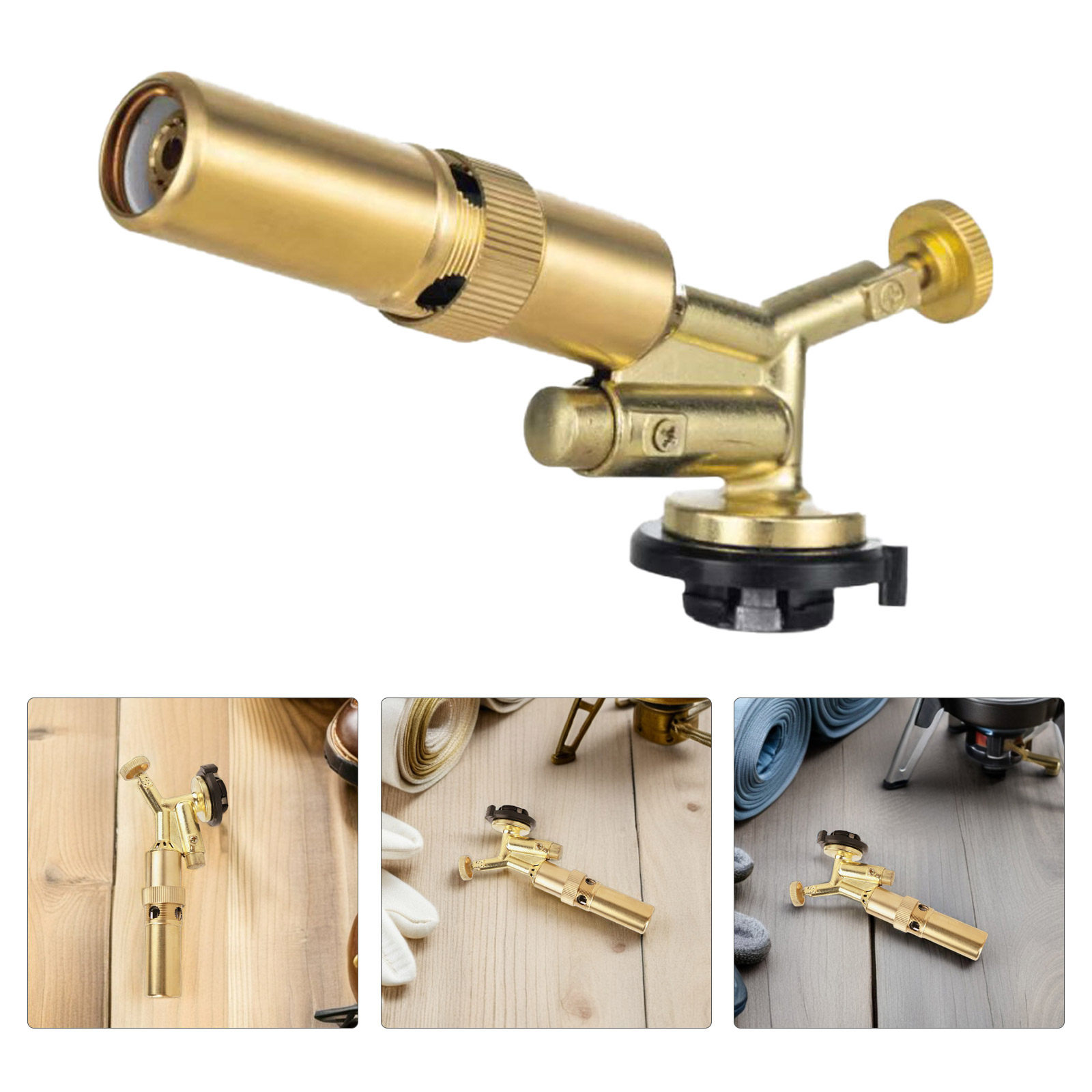 Camping Cooking Canister - Portable Gas Canister Ignition Torch Head