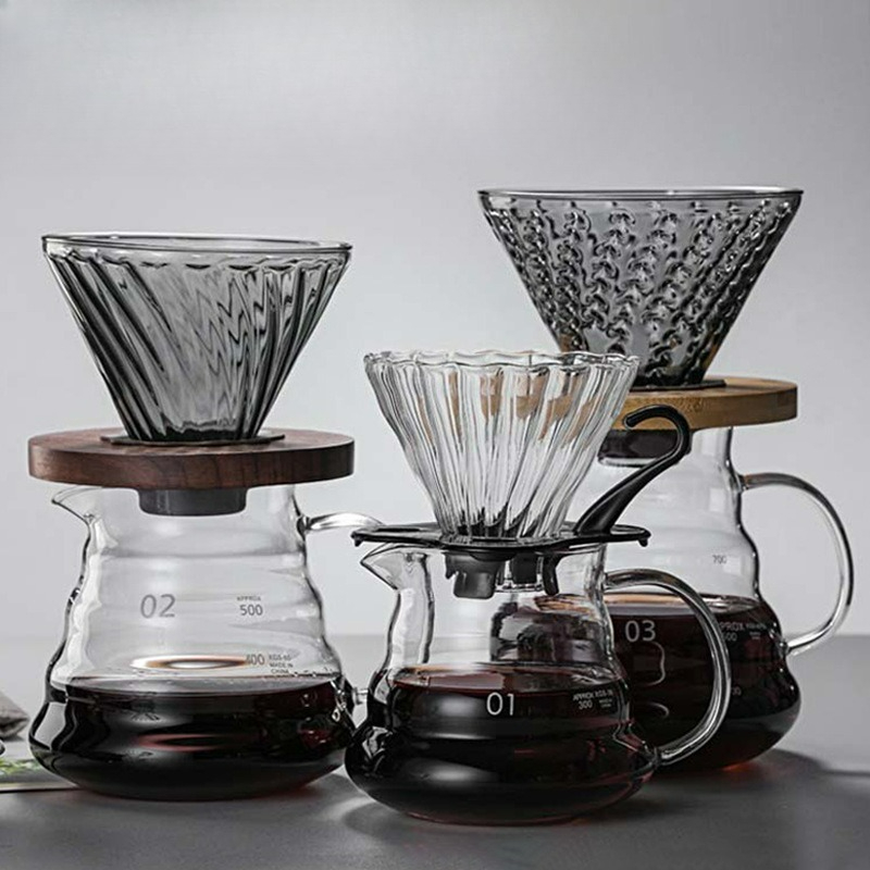 Camping Cooking Utensil Set - Pour Over Coffee Maker Set High-Heat