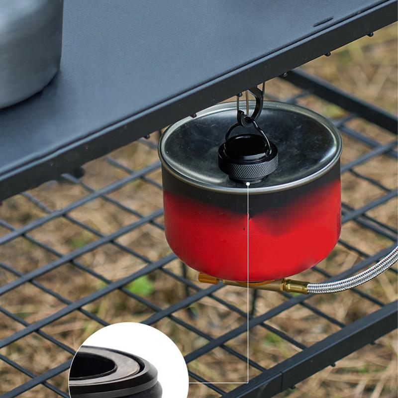 Camping Cooking Canister - Cooking Air Canister Lid Aluminum Alloy