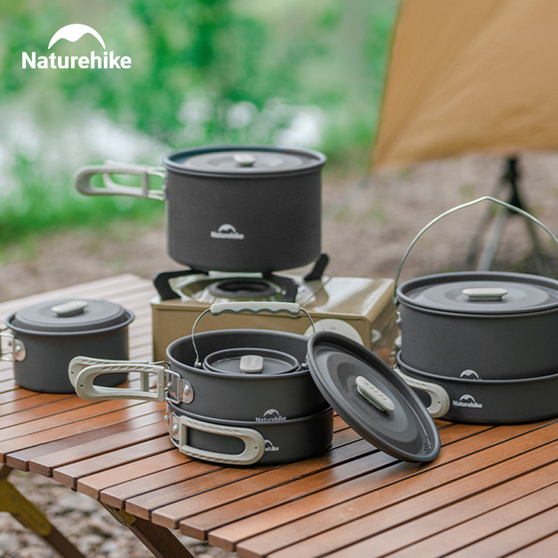 Naturehike Camping Cookware Ki - Camping Cooking Set Jetboil ulasan dan harga