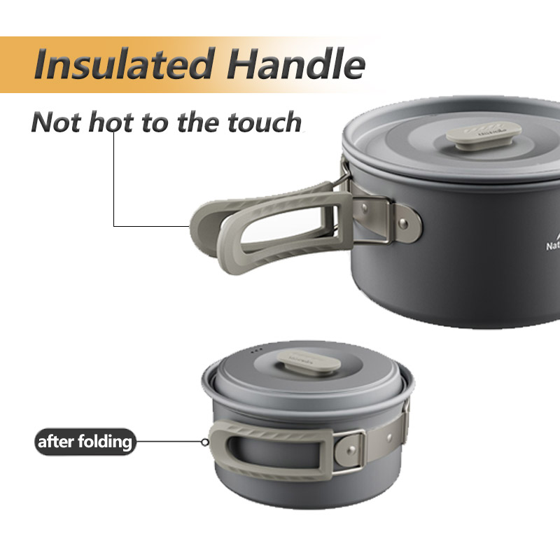 Naturehike Camping Cookware Ki - Camping Cooking Set Jetboil ulasan dan harga
