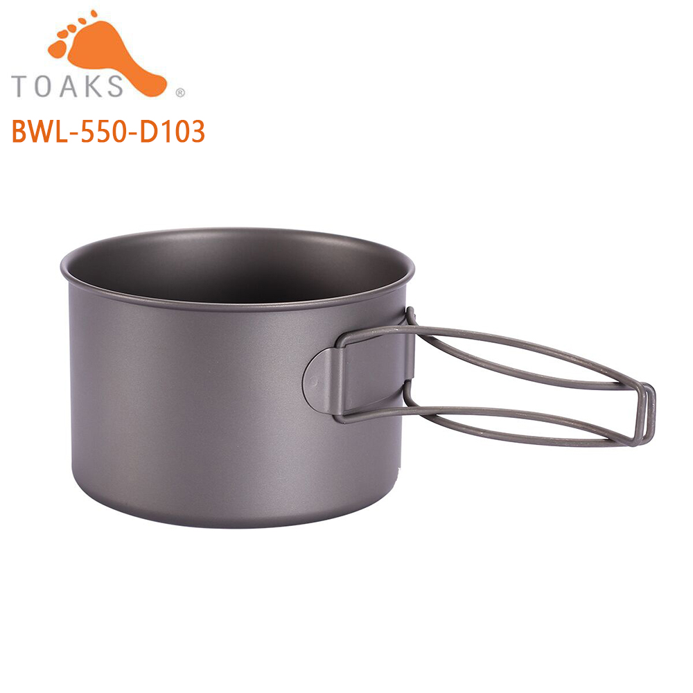 TOAKS BWL-550  Camping Titaniu - Camping Outdoor Cooking Equipment ulasan dan harga