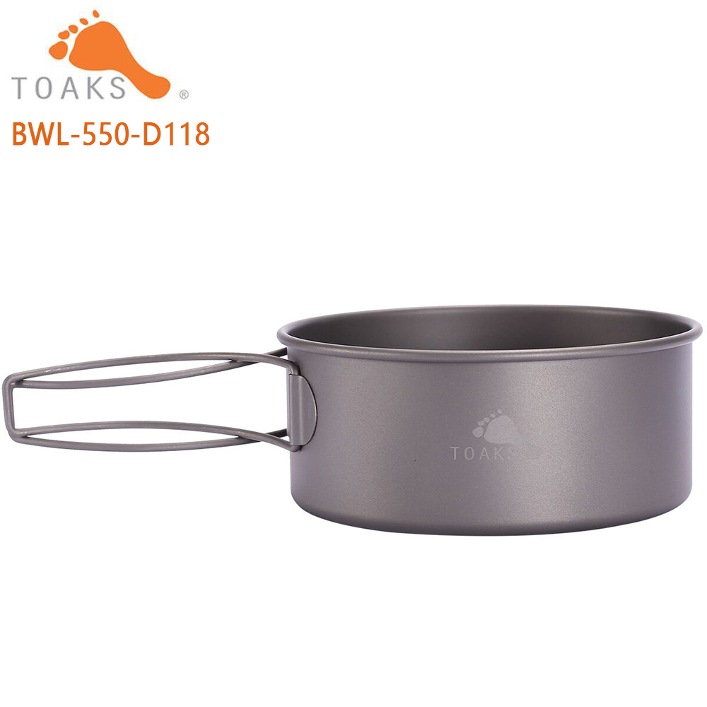 TOAKS BWL-550  Camping Titaniu - Camping Outdoor Cooking Equipment ulasan dan harga