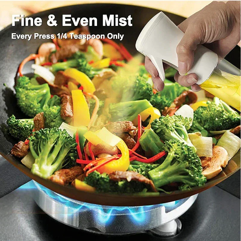 1pc 200ml/300ml Oil Spray Bott - Camping Cooking Container ulasan dan harga