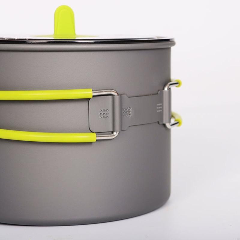 Camping Pots Outdoor Cooking P - Camping Cooking Pot With Lid ulasan dan harga
