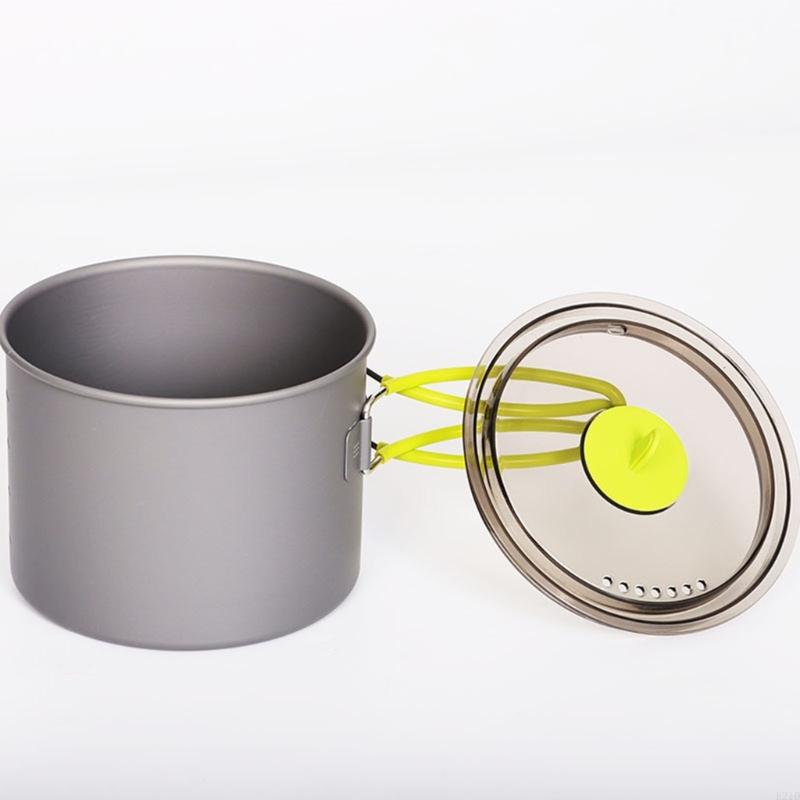 Camping Pots Outdoor Cooking P - Camping Cooking Pot With Lid ulasan dan harga