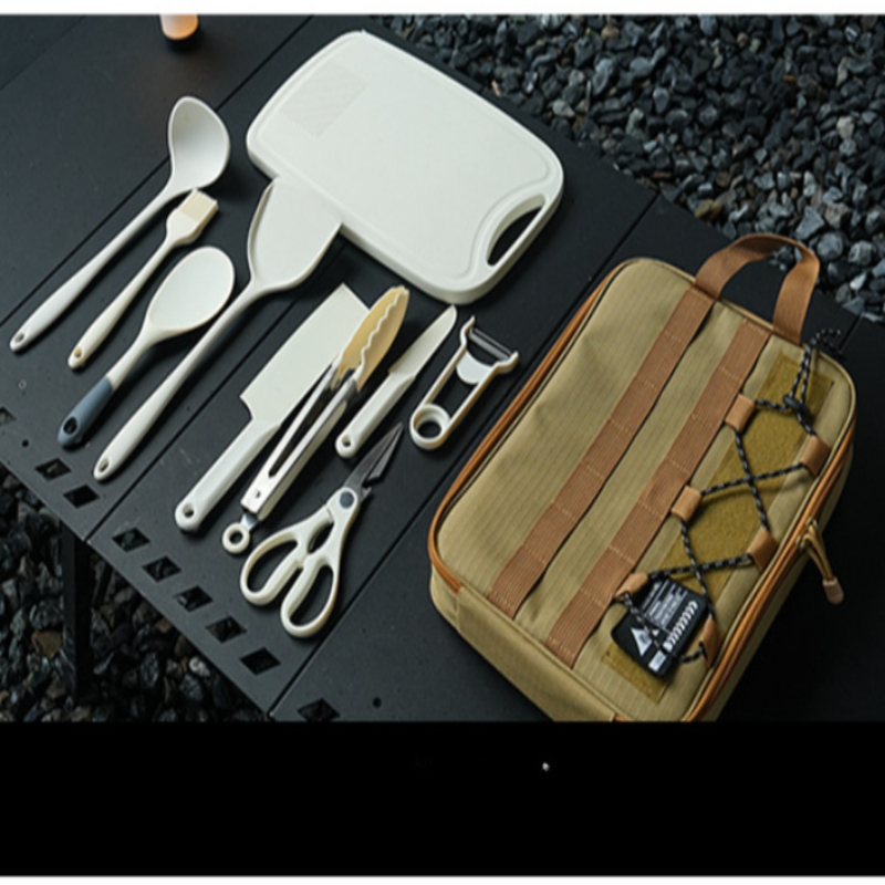 Portable 9Pcs Camping Kitchenw - Camping Cooking Set Jetboil ulasan dan harga