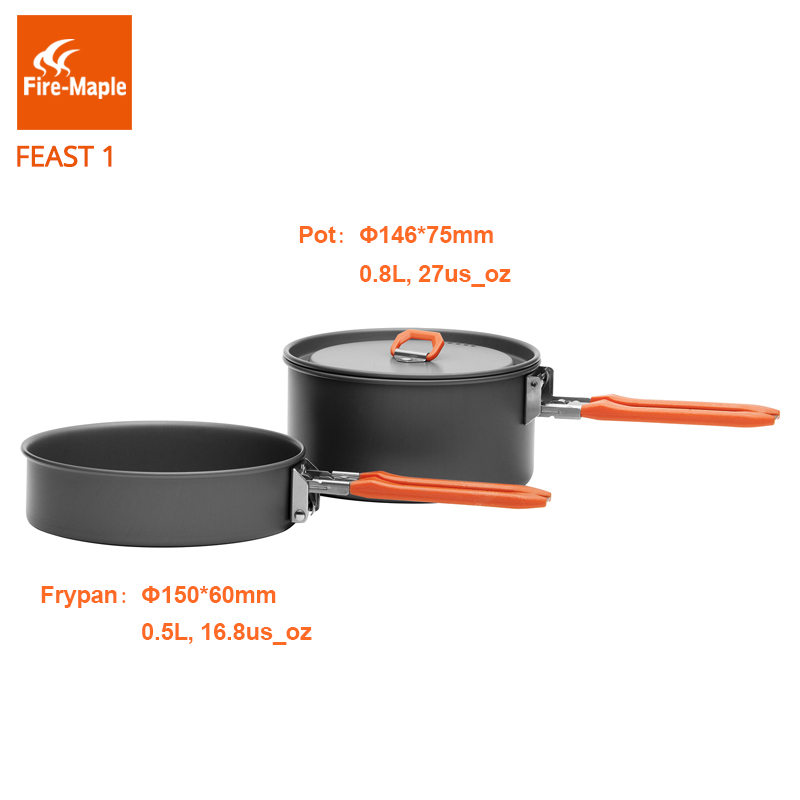 Fire Maple Feast 1 Outdoor Cam - Camping Cooking Pot Set ulasan dan harga