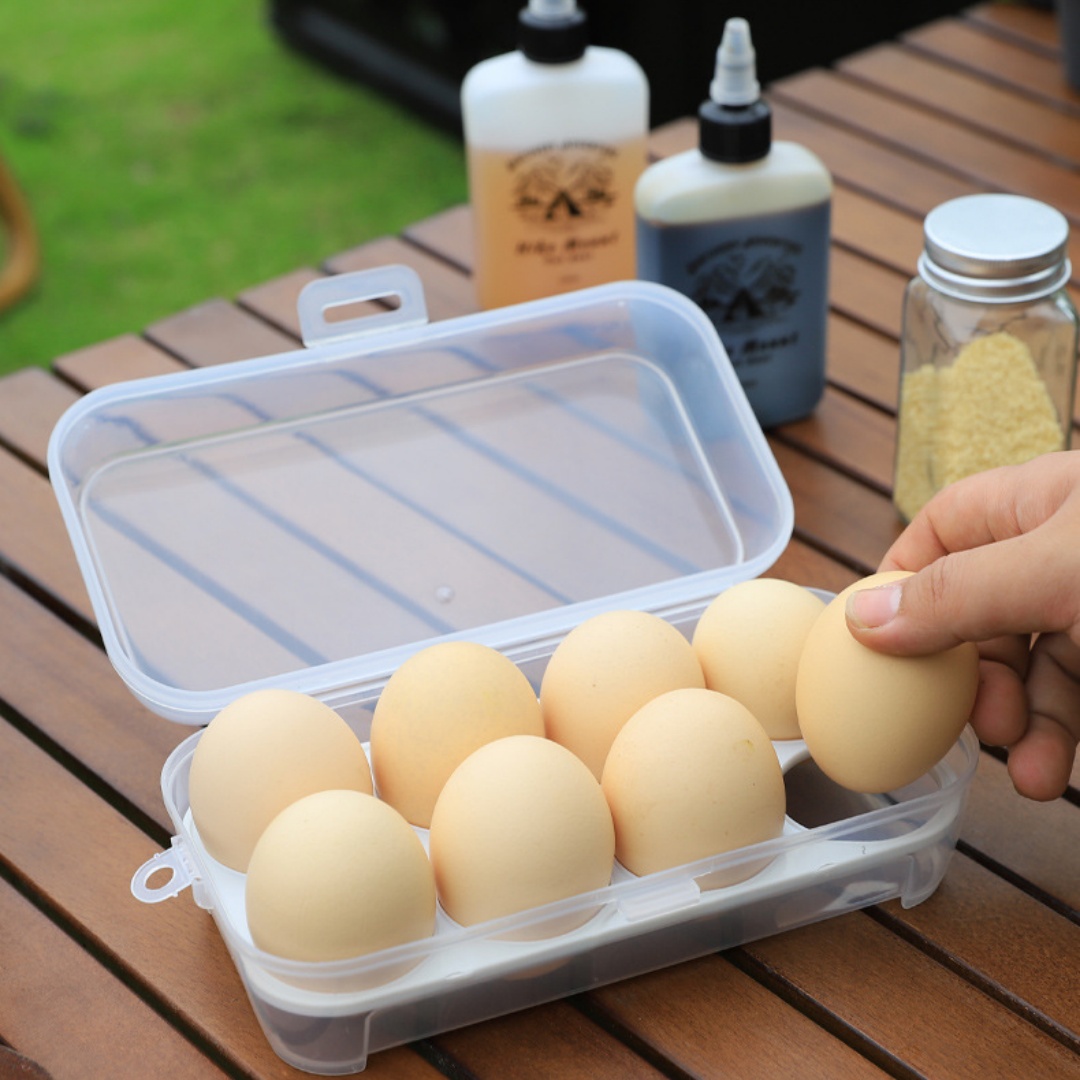 Kitchen Egg Container Portable - Camping Cooking Utensil Holder ulasan dan harga