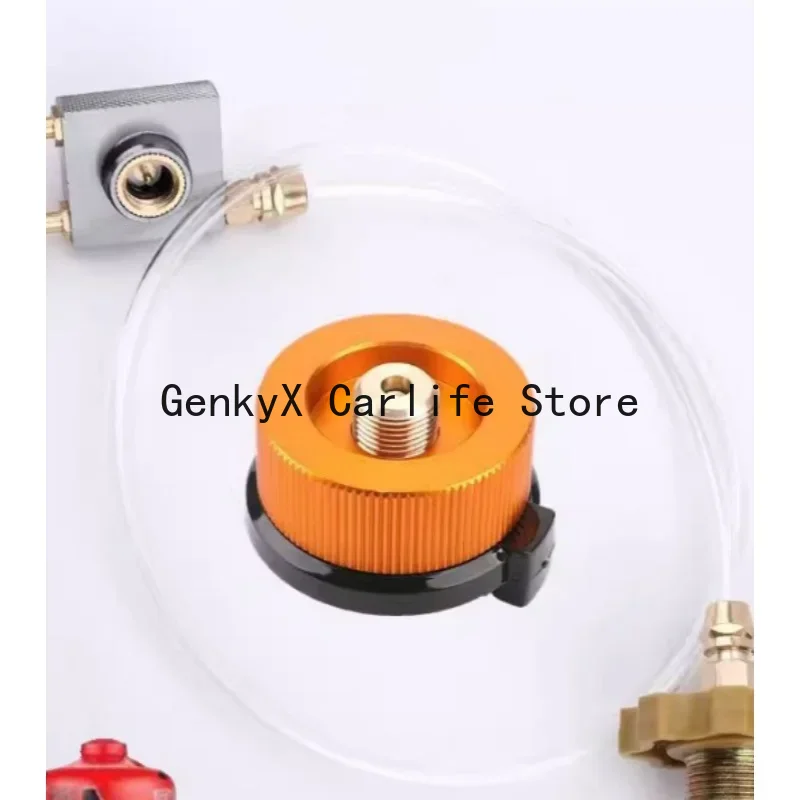 1Pc Gas Stove Converter Burner - Camping Cooking Canister ulasan dan harga