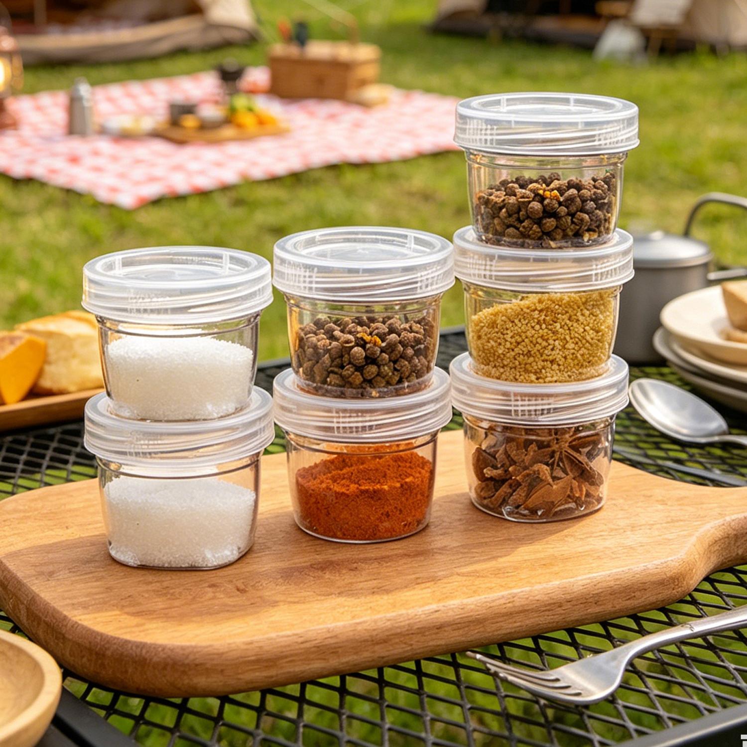 Portable Spice Rack Camping Tr - Camping Cooking Container ulasan dan harga