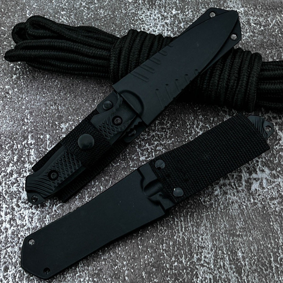 High-quality Outdoor Emergency - Camping Cooking Knife With Sheath ulasan dan harga