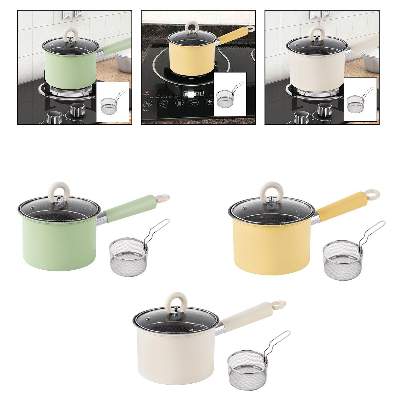 Deep Frying Pot for Most Stove - Camping Cooking Pot With Lid ulasan dan harga