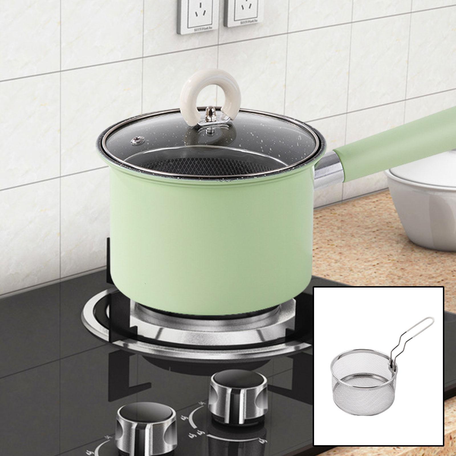 Deep Frying Pot for Most Stove - Camping Cooking Pot With Lid ulasan dan harga