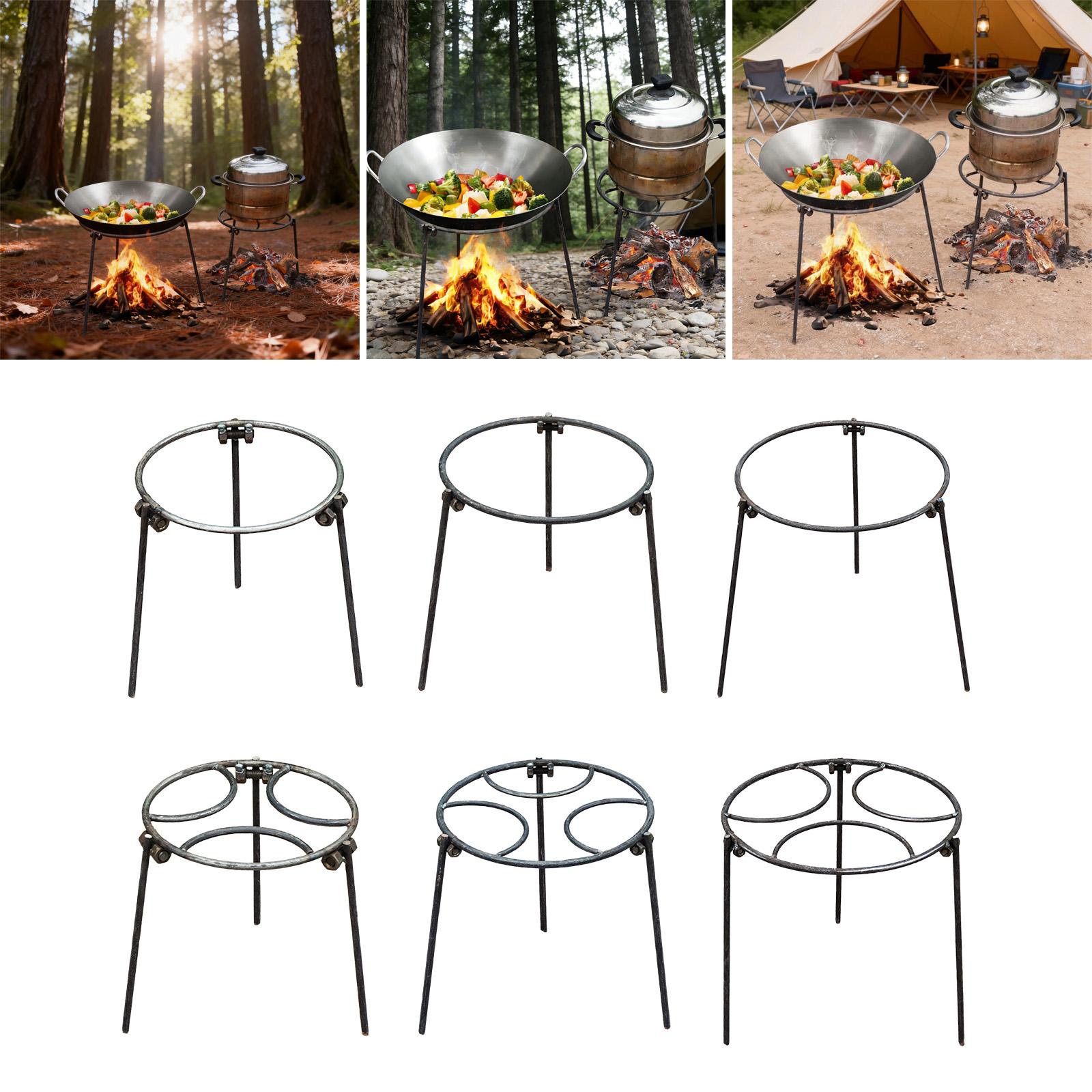 Campfire Tripod,Dutch Oven Mul - Camping Cooking Grate ulasan dan harga