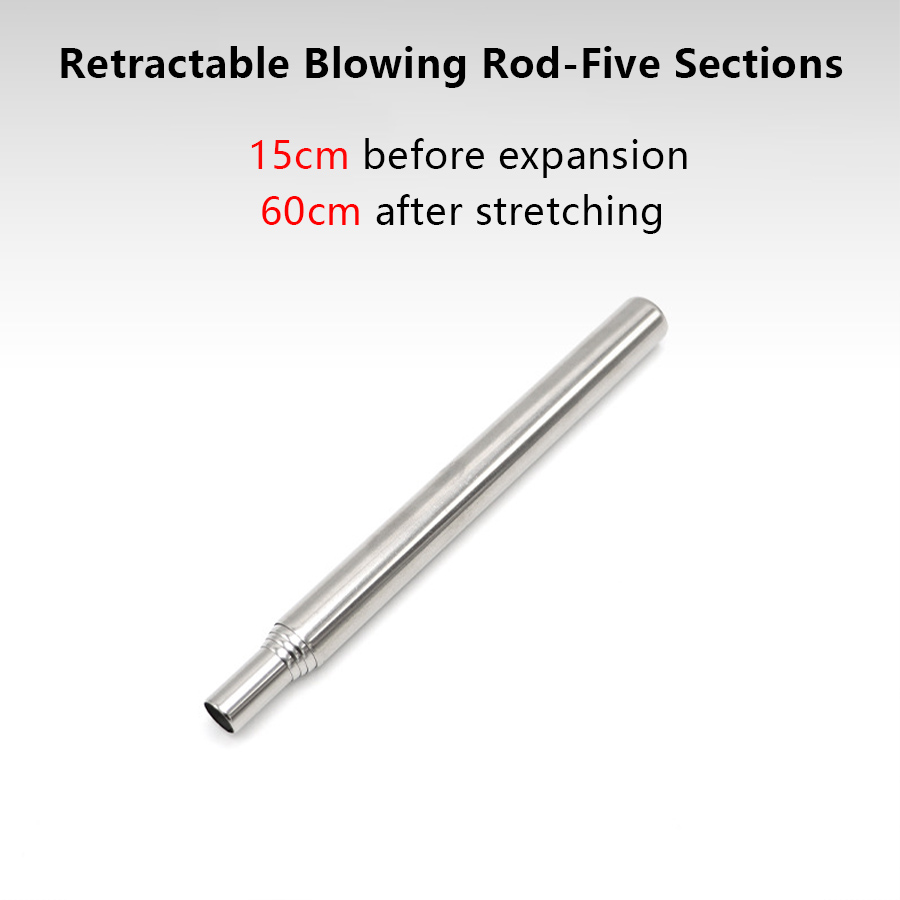Stainless Steel Blowpipe Pocke - Camping Cooking Ware ulasan dan harga