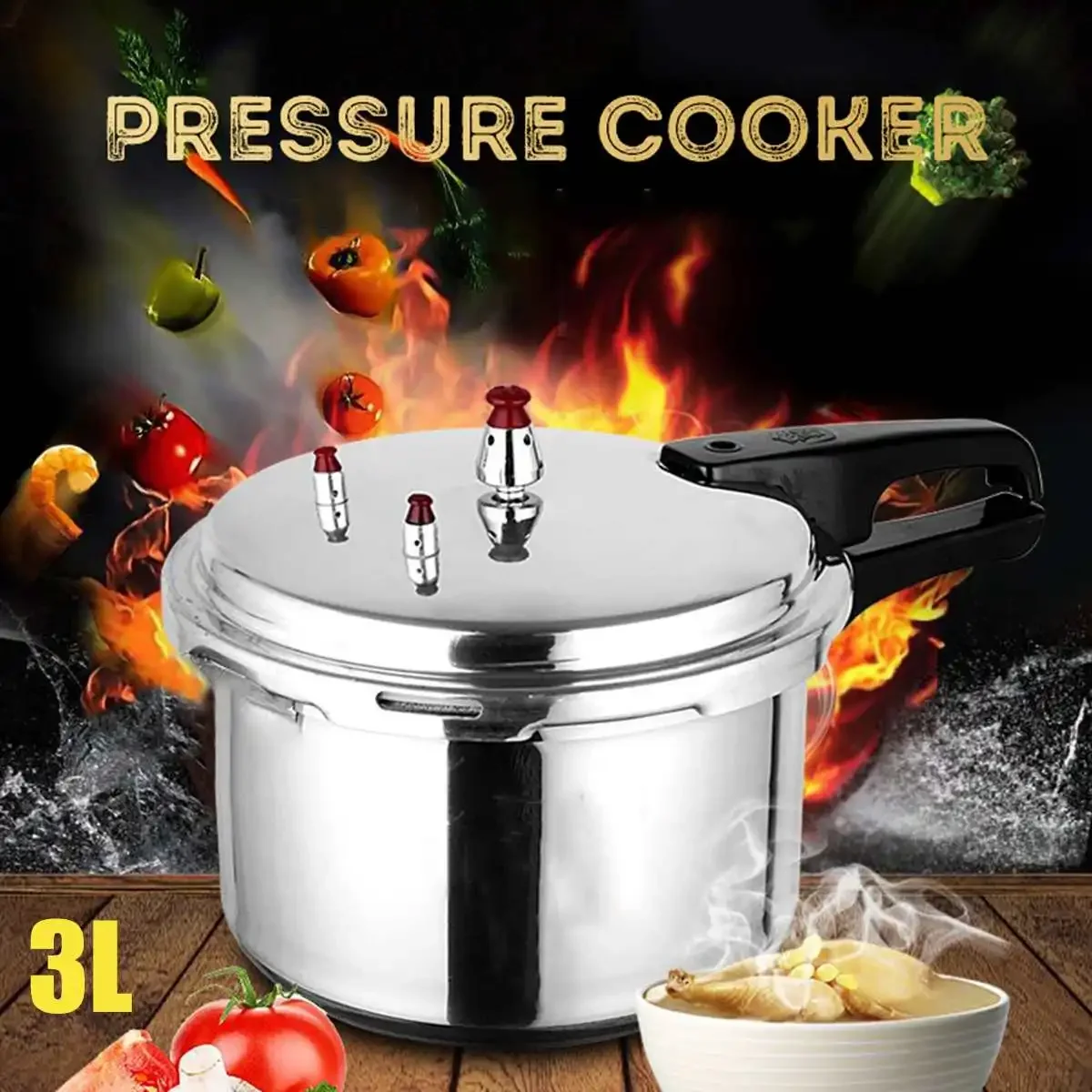 18/20/22/28cm Kitchen Pressure - Camping Cooking Electric ulasan dan harga