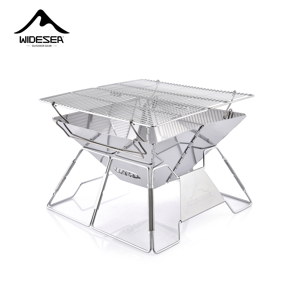 Widesea Windproof Wood-Burning - Camping Cooking Fire ulasan dan harga