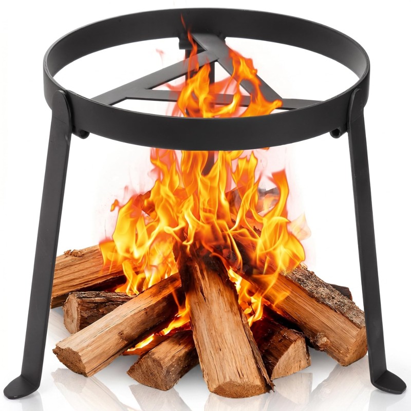 FSTE-Tripod Stand For Cast Iro - Camping Cooking Fire ulasan dan harga