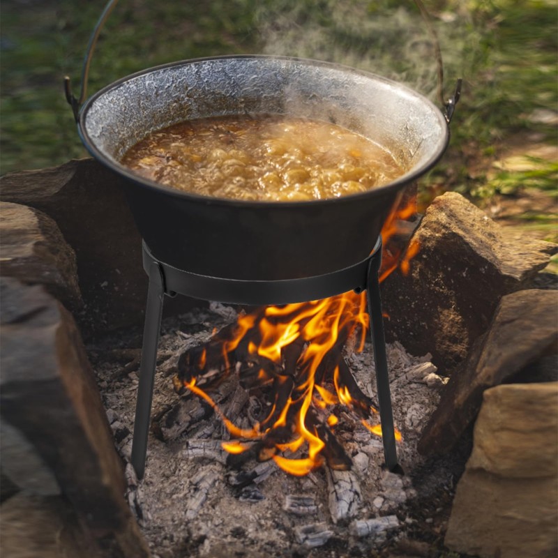 FSTE-Tripod Stand For Cast Iro - Camping Cooking Fire ulasan dan harga