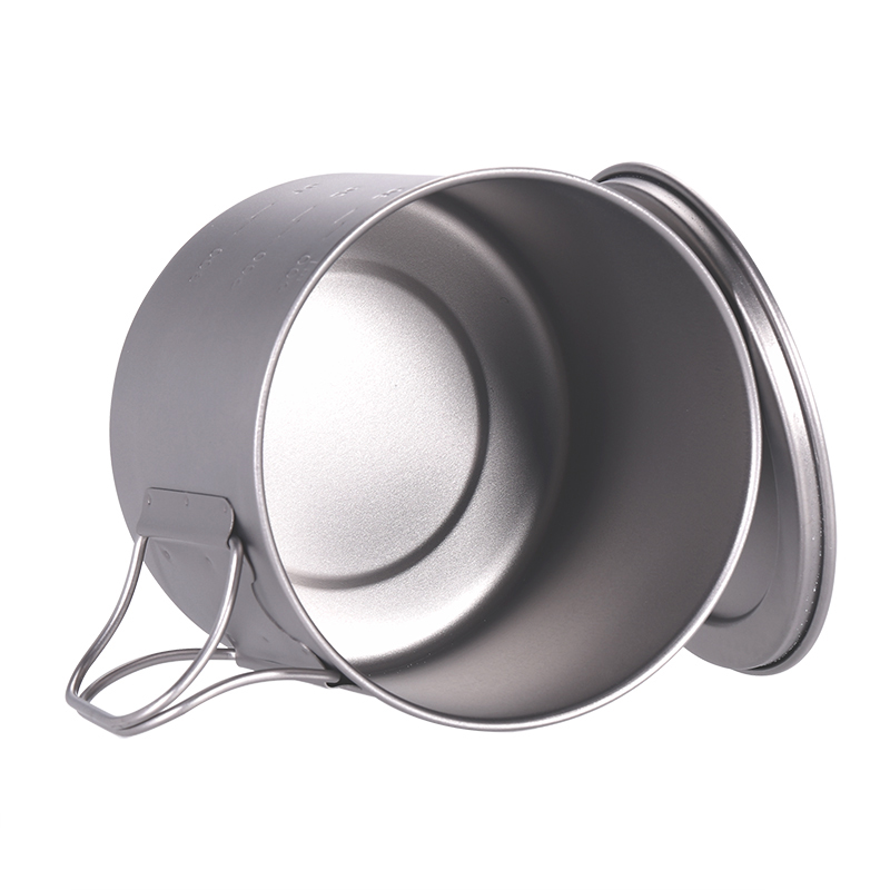Tiartisan Titanium 1.1L Campin - Camping Cooking Pot With Lid ulasan dan harga