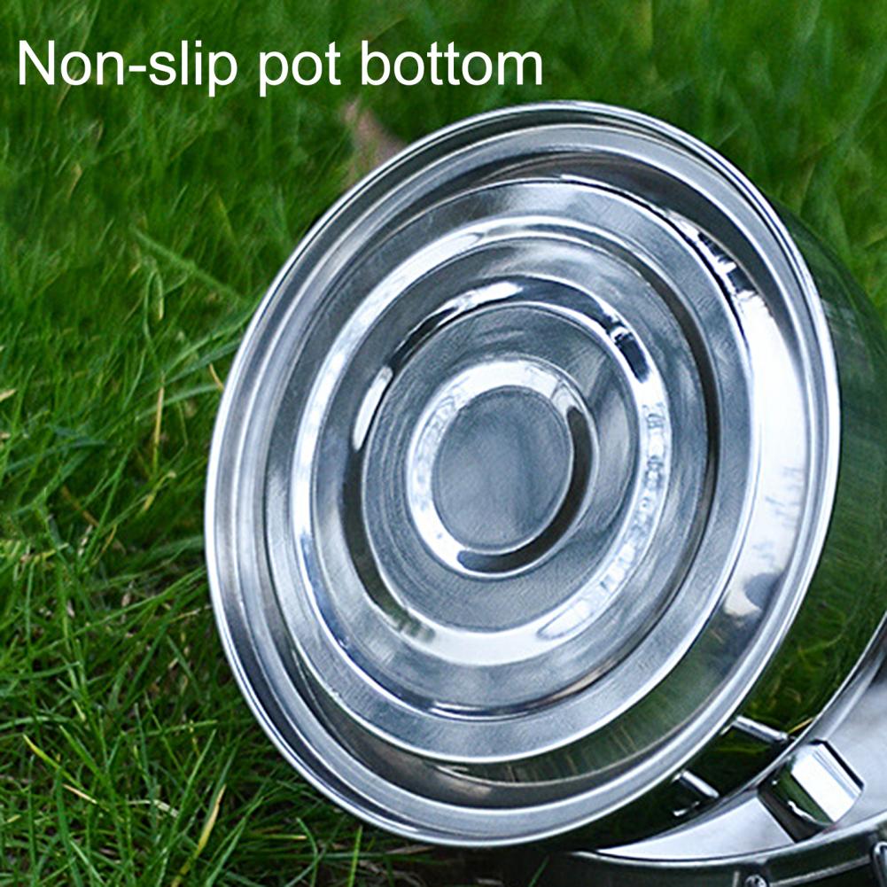 600ml Mini Camping Kettle 304  - Camping Cooking Ware ulasan dan harga