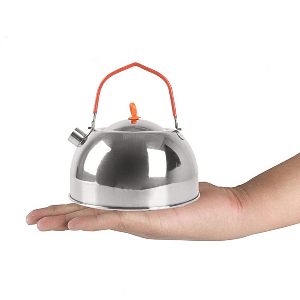 600ml Mini Camping Kettle 304  - Camping Cooking Ware ulasan dan harga