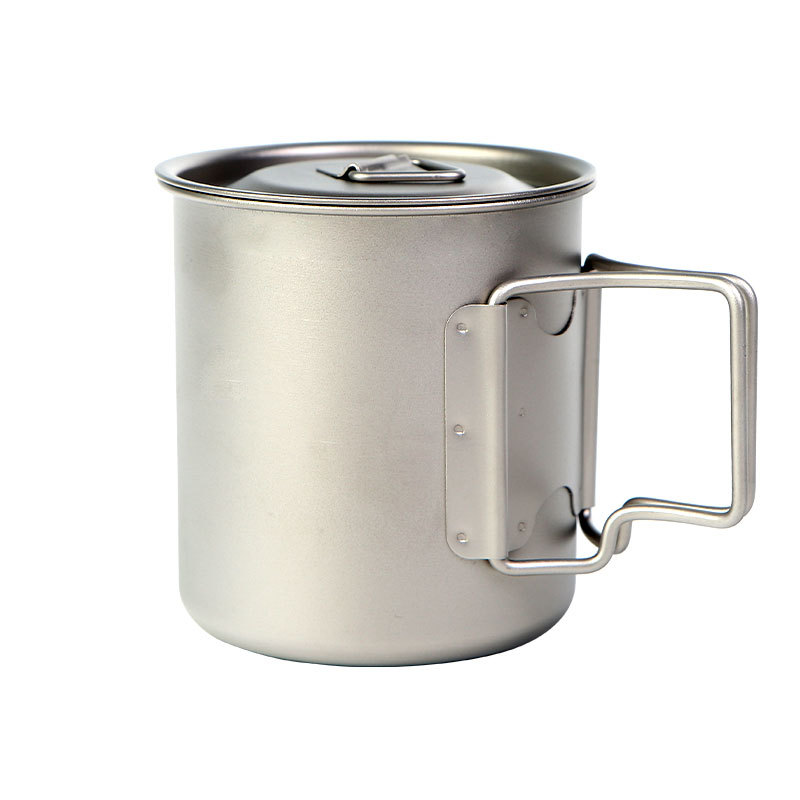 Camping Titanium Cups 450ml 55 - Camping Cooking Ware ulasan dan harga