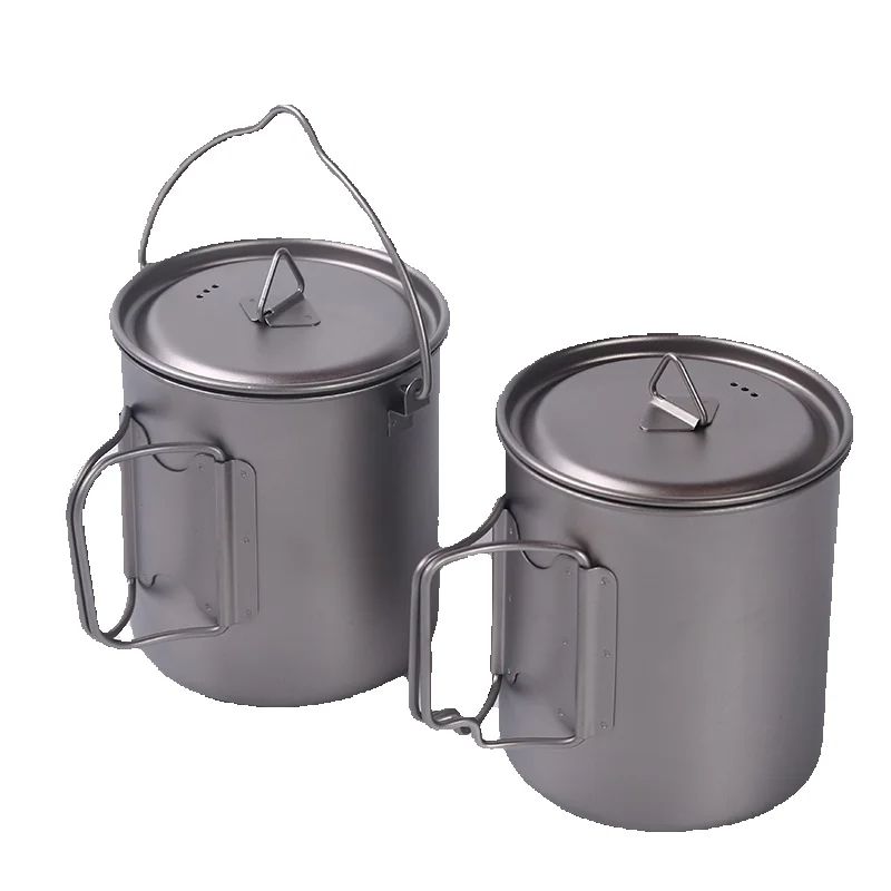 Camping Titanium Cups 450ml 55 - Camping Cooking Ware ulasan dan harga
