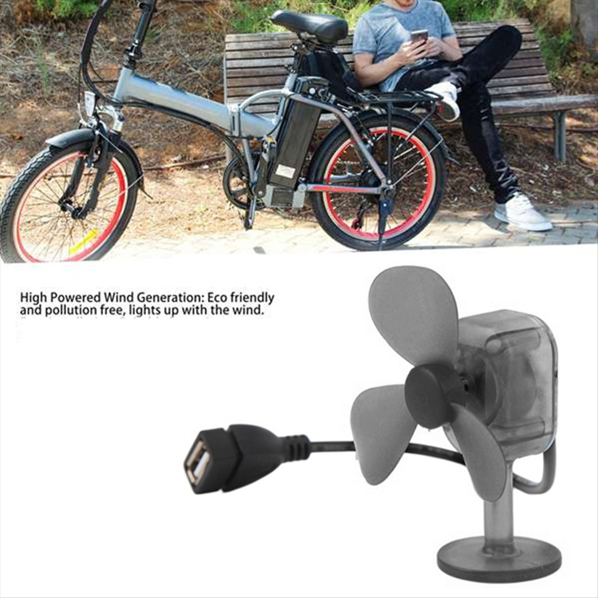 T19C USB 5W Mini Portable Wind - Camping Cooking Electric ulasan dan harga
