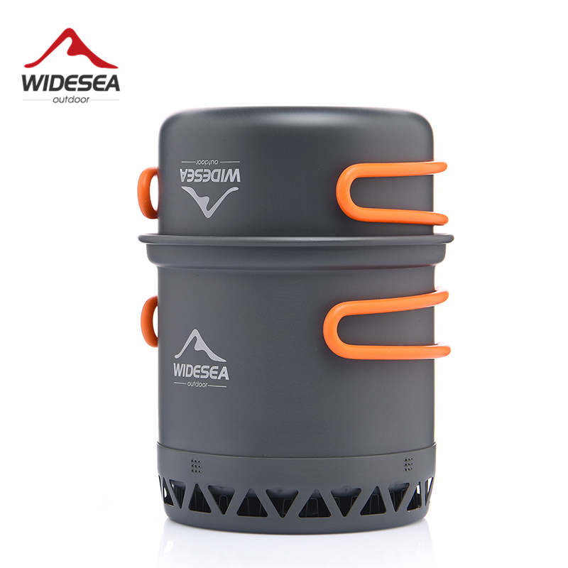 Widesea Camping 1.3L 2.3L Cook - Camping Cooking Set Jetboil ulasan dan harga