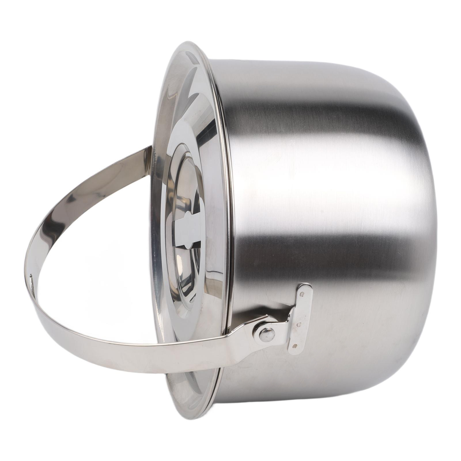 Stainless Steel Camping Pot wi - Camping Cooking Pot With Lid ulasan dan harga