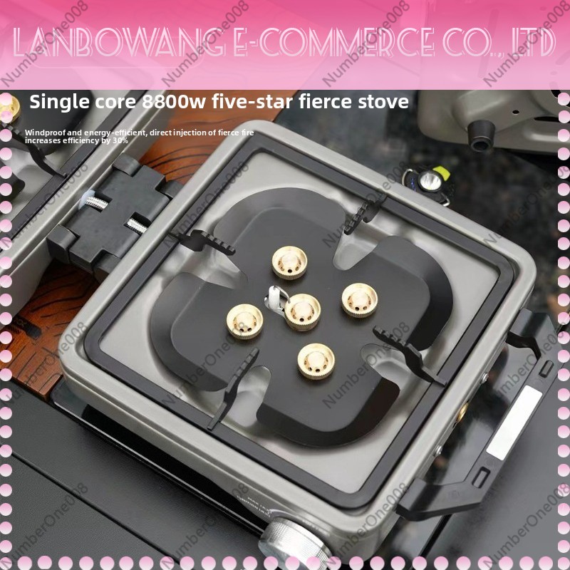 Outdoor Dual Burner High Power - Camping Cooking Fire ulasan dan harga