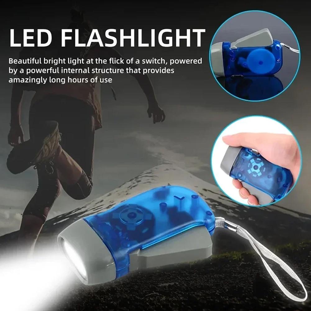 1/3pcs Mini Flashlight Hand Pr - Camping Cooking Electric ulasan dan harga