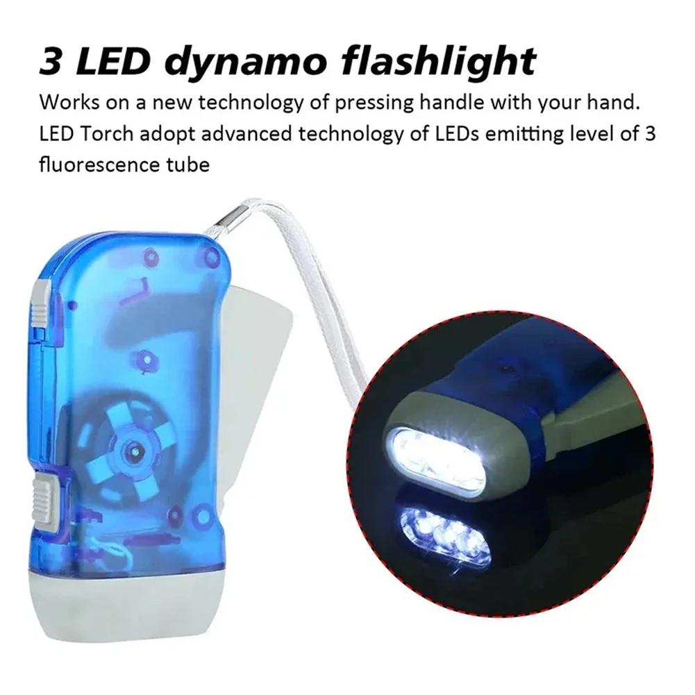 1/3pcs Mini Flashlight Hand Pr - Camping Cooking Electric ulasan dan harga
