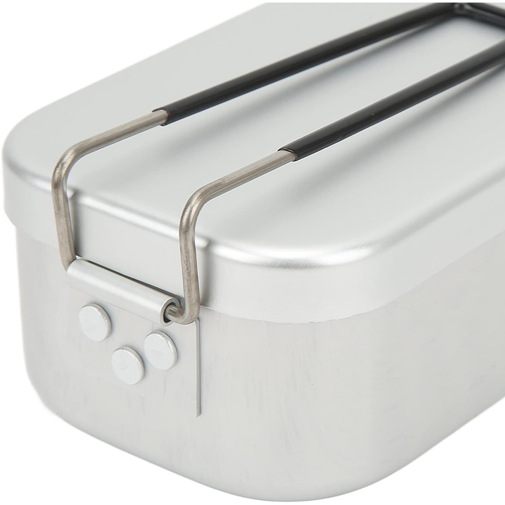 800ML Aluminum Lunch Boxes Out - Camping Cooking Container ulasan dan harga