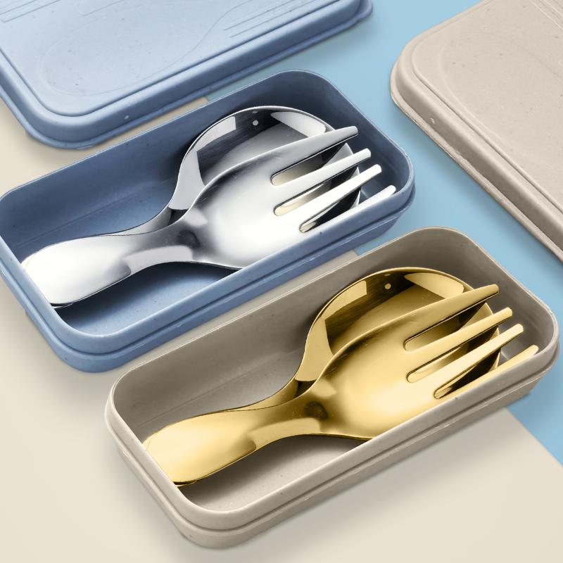 Stainless Steel Tableware Set  - Cooking Outdoor Camping ulasan dan harga