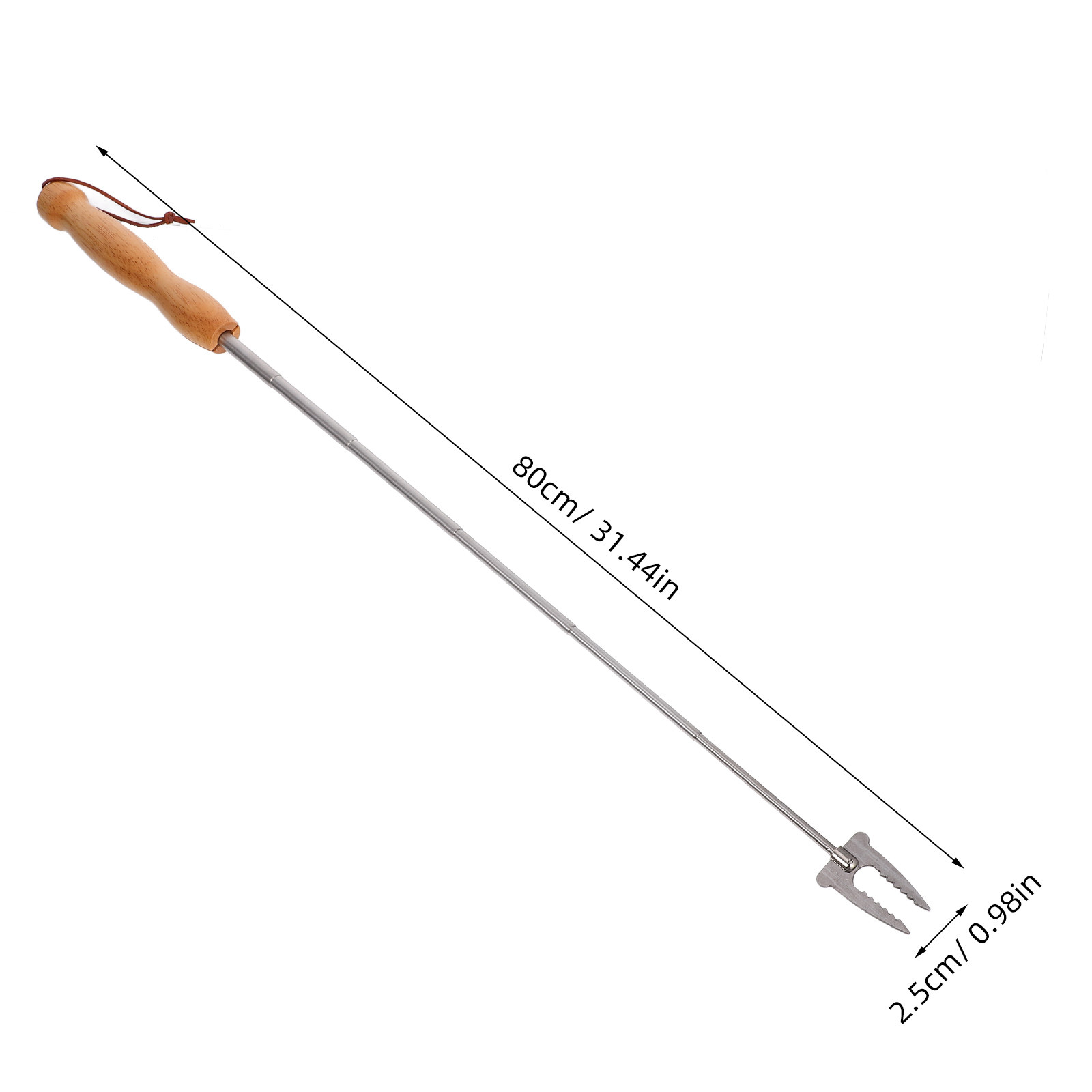 Stainless Steel Extendable Bbq - Camping Cooking Fire ulasan dan harga