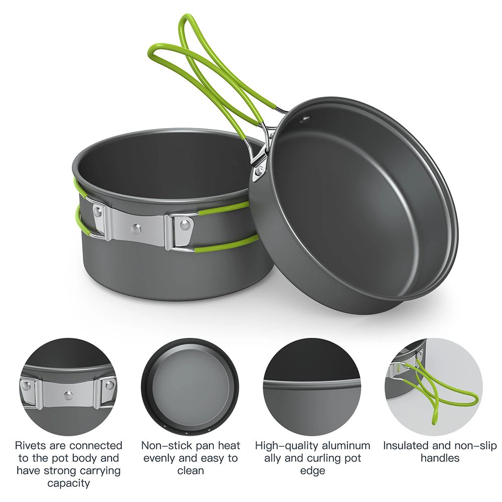 Outdoor Cooking Pot Camping Ut - Camping Cooking Set Jetboil ulasan dan harga