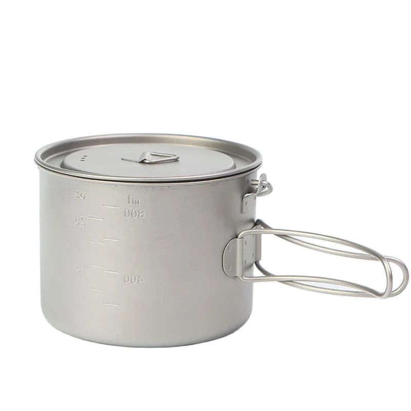 Outdoor Picnic Titanium Cookin - Camping Cooking Ware ulasan dan harga