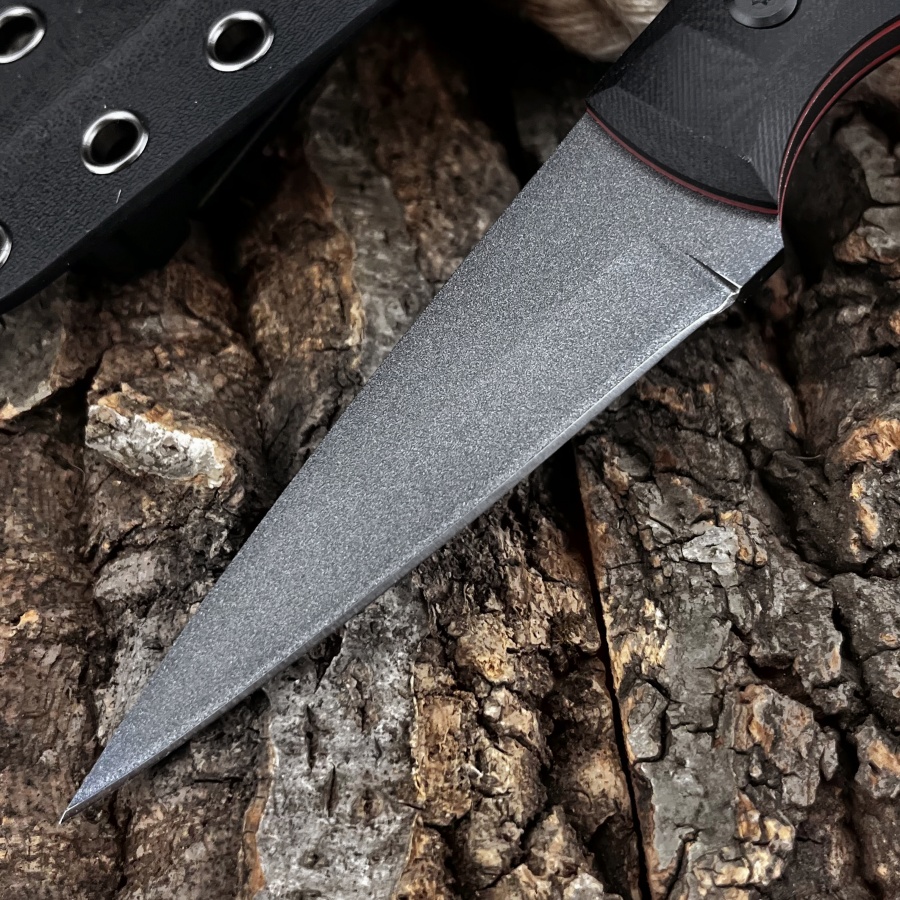 Handmade G10 Handle Outdoor Ca - Camping Cooking Knife With Sheath ulasan dan harga