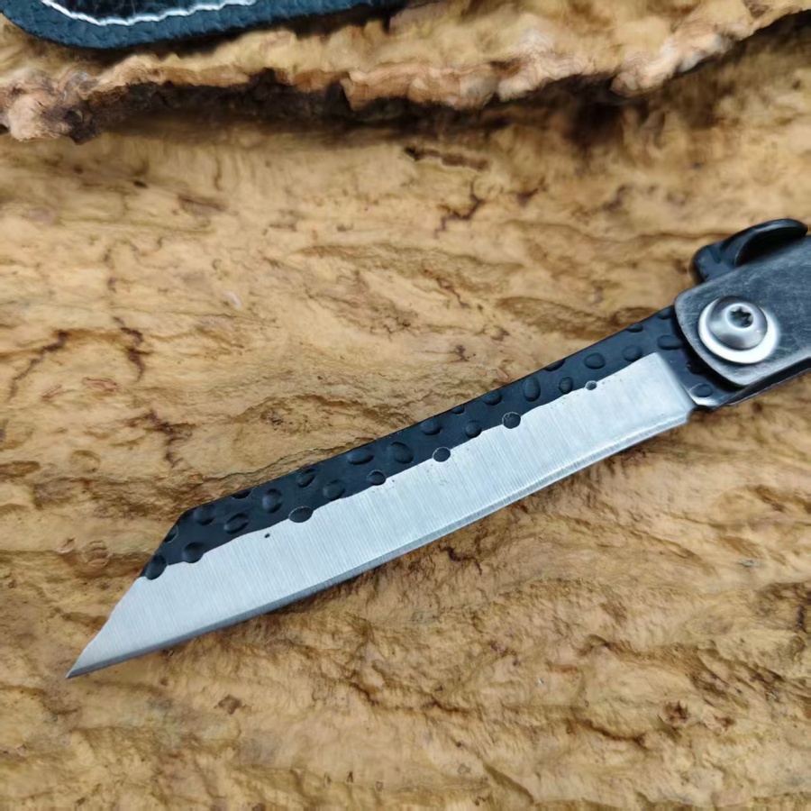 Higonokami  Handmade Stonewash - Camping Cooking Knife With Sheath ulasan dan harga